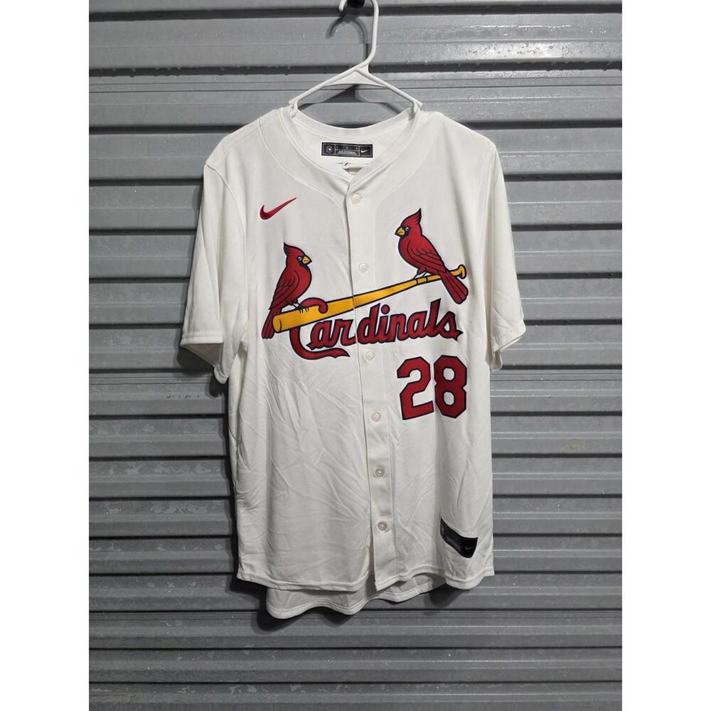 St Louis Cardinals Nolan Arenado #28 White Baseball Jersey Men's XL Nike NWT